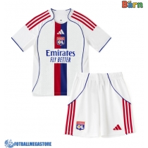 Fotballdrakt Barn Olympique Lyonnais Hjemmedraktsett 2025-26 Kortermet (+ Korte bukser)